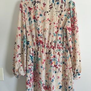 Bridgette Baily cocktail wrap mini dress